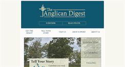 Desktop Screenshot of anglicandigest.org