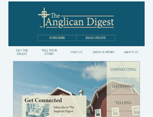 Tablet Screenshot of anglicandigest.org